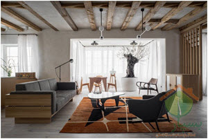 لوگوی دکوراسیون داخلی مژدهی | بازسازی اول