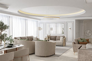 لوگوی گروه معماری و دکوراسیون داخلی سپید | بازسازی اول