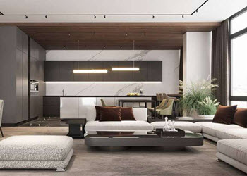 لوگوی شرکت معماری و دکوراسیون روزنه | بازسازی اول