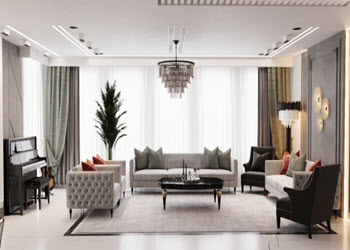 لوگوی دکوراسیون معمار فیروزه ای